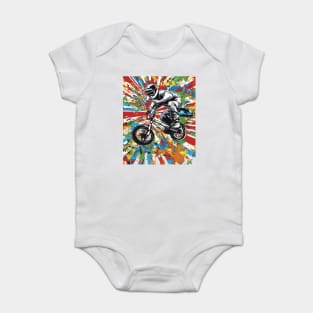 Bicycle Rider Baby Bodysuit